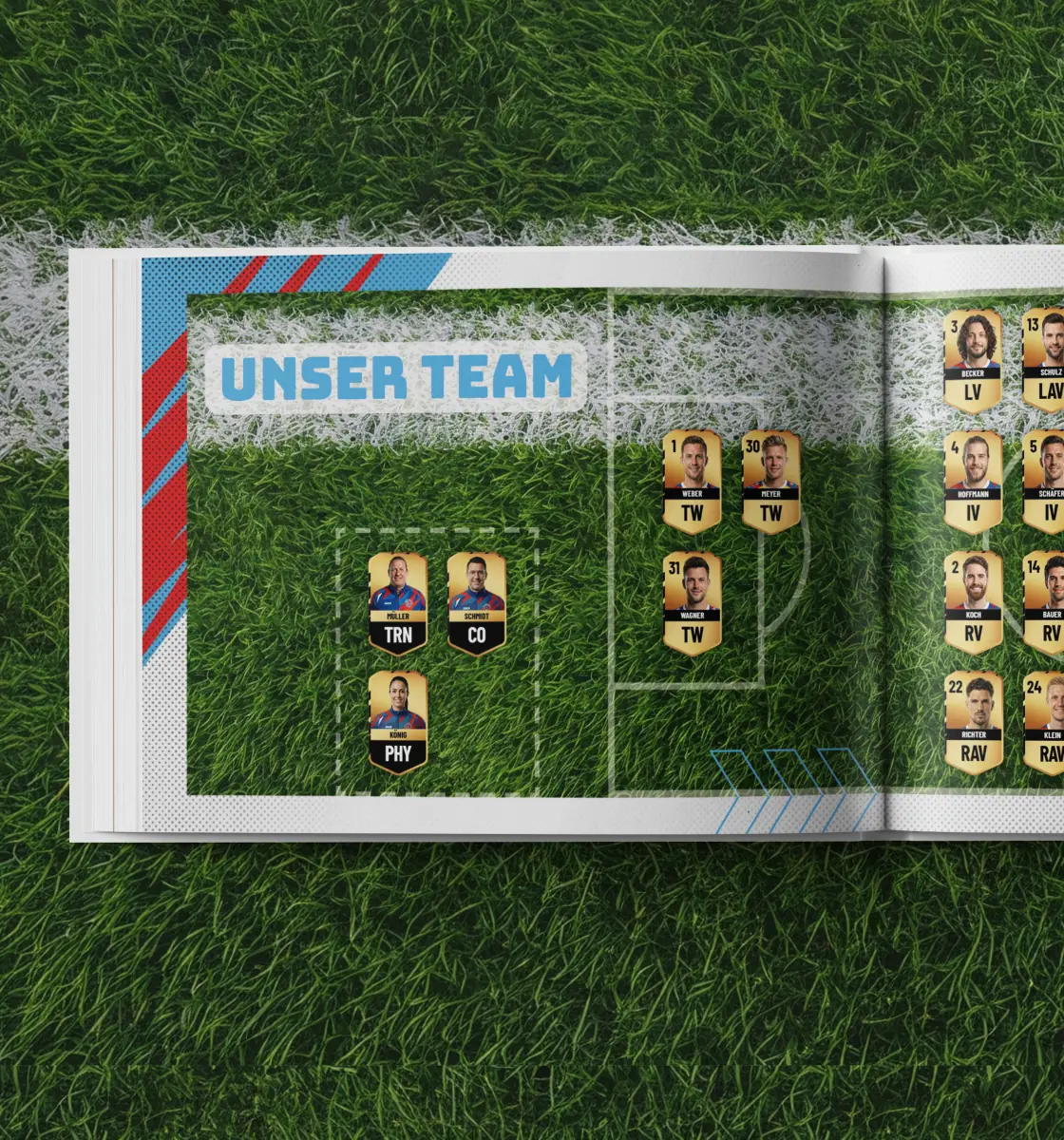 Professional design layout