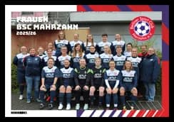 Teambuch der Frauen des BSC Mahrzahn